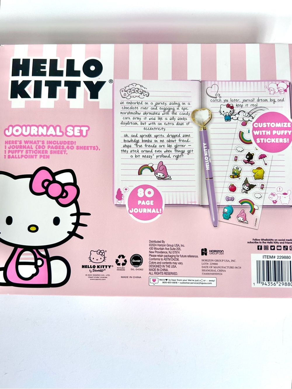 💖(HK387) Hello Kitty Adorable 7-Piece Stationery Bundle! - Picture 4 of 10